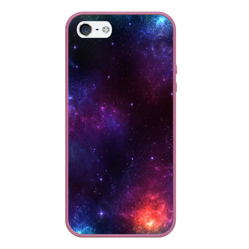 Чехол для iPhone 5/5S матовый Космос space