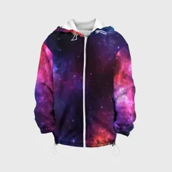 Детская куртка 3D Космос space