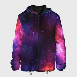 Мужская куртка 3D Космос space