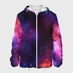 Мужская куртка 3D Космос space