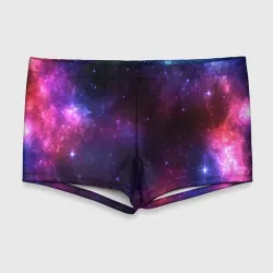 Мужские купальные плавки 3D Космос space