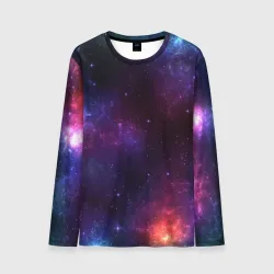 Мужской лонгслив 3D Космос space