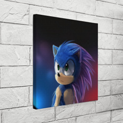 Холст квадратный Sonic - фото 2