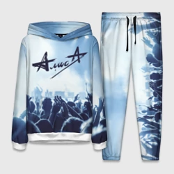 Женский костюм с толстовкой 3D Алиса