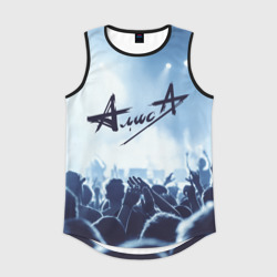 Мужская спортивная майка 3D Алиса