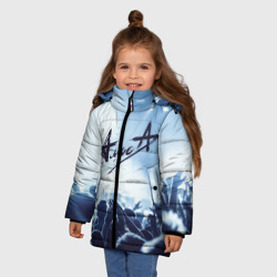 Зимняя куртка для девочек 3D Алиса - фото 2