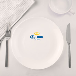 Набор: тарелка + кружка Corona Extra Коронавирус - фото 2