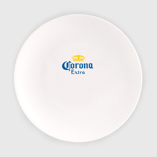Тарелка Corona Extra Коронавирус