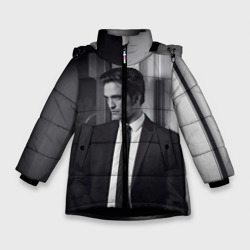 Зимняя куртка для девочек 3D Роберт Паттинсон