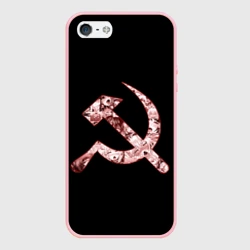 Чехол для iPhone 5/5S матовый Аниме СССР