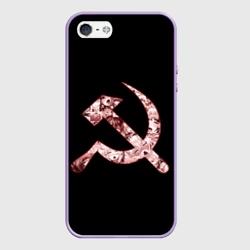 Чехол для iPhone 5/5S матовый Аниме СССР