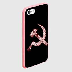 Чехол для iPhone 5/5S матовый Аниме СССР - фото 2