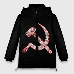 Женская зимняя куртка Oversize Аниме СССР