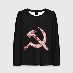 Женский лонгслив 3D Аниме СССР