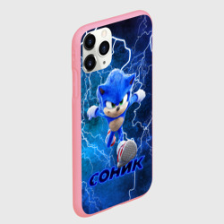 Чехол для iPhone 11 Pro Max матовый Sonic - фото 2