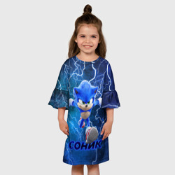 Детское платье 3D Sonic - фото 2