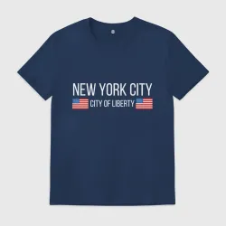 Мужская футболка хлопок New York