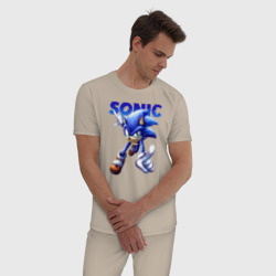 Мужская пижама хлопок Sonic - фото 2