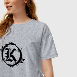 Женская футболка хлопок Oversize Кукрыниксы (+спина) | Панк (Z) - фото 2