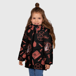 Зимняя куртка для девочек 3D Сабрина - фото 2