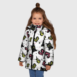 Зимняя куртка для девочек 3D Салем - фото 2