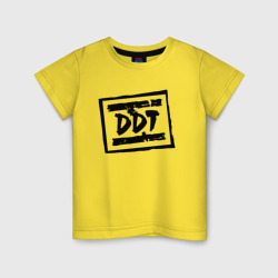 Детская футболка хлопок ДДТ Лого DDT Logo