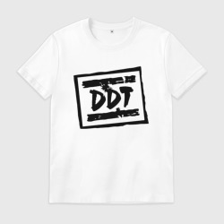 Мужская футболка хлопок ДДТ Лого DDT Logo