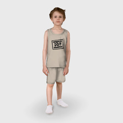 Детская пижама с шортами хлопок ДДТ Лого DDT Logo - фото 2