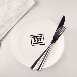 Тарелка ДДТ Лого DDT Logo