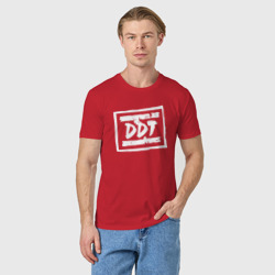 Мужская футболка хлопок ДДТ Лого DDT Logo - фото 2