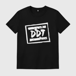 Мужская футболка хлопок ДДТ Лого DDT Logo