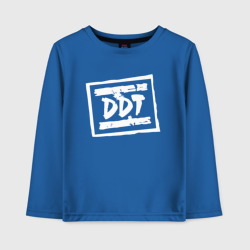 Детский лонгслив хлопок ДДТ Лого DDT Logo
