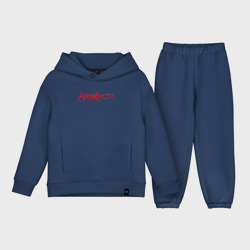 Детский костюм хлопок Oversize Агата Кристи Red Logo