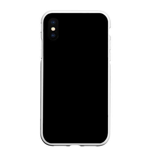Чехол для iPhone XS Max матовый ЧЁРНАЯ МАСКА Фото 01 Чехол для iPhone XS Max матовый ЧЁРНАЯ МАСКА Фото 01