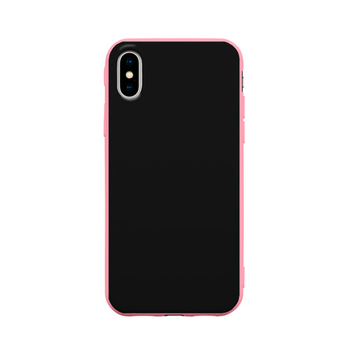 Чехол для iPhone X матовый ЧЁРНАЯ МАСКА Фото 01 Чехол для iPhone X матовый ЧЁРНАЯ МАСКА Фото 01