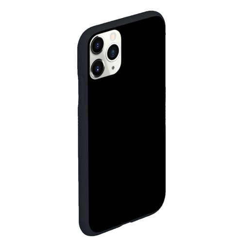Чехол для iPhone 11 Pro Max матовый ЧЁРНАЯ МАСКА Фото 01 Чехол для iPhone 11 Pro Max матовый ЧЁРНАЯ МАСКА Фото 01