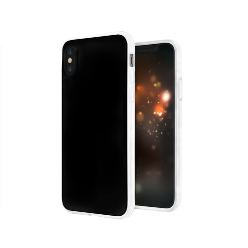 Чехол для iPhone X глянцевый ЧЁРНАЯ МАСКА Фото 01 Чехол для iPhone X глянцевый ЧЁРНАЯ МАСКА Фото 01