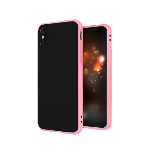 Чехол для iPhone X матовый ЧЁРНАЯ МАСКА Фото 01 Чехол для iPhone X матовый ЧЁРНАЯ МАСКА Фото 01