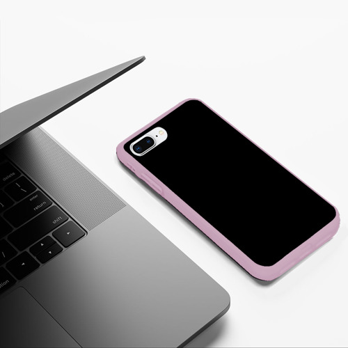 Чехол для iPhone 7/8 Plus матовый ЧЁРНАЯ МАСКА Фото 01 Чехол для iPhone 7/8 Plus матовый ЧЁРНАЯ МАСКА Фото 01