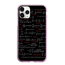 Чехол для iPhone 11 Pro Max матовый Математические формулы