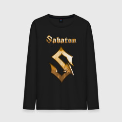 Мужской лонгслив хлопок Sabaton big logo