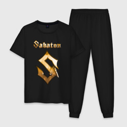 Мужская пижама хлопок Sabaton big logo