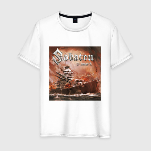 Мужская футболка хлопок Sabaton обложка Сабатон