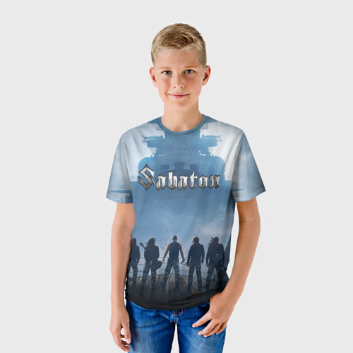 Детская футболка 3D Sabaton, цвет 3D печать - фото 3