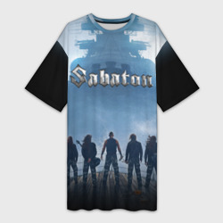 Платье-футболка 3D Sabaton