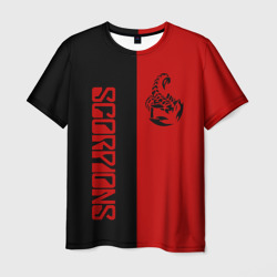 Мужская футболка 3D Scorpions Скорпионс