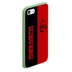 Чехол для iPhone 5/5S матовый Scorpions Скорпионс - фото 2