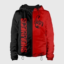 Женская куртка 3D Scorpions Скорпионс