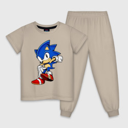 Детская пижама хлопок Sonic