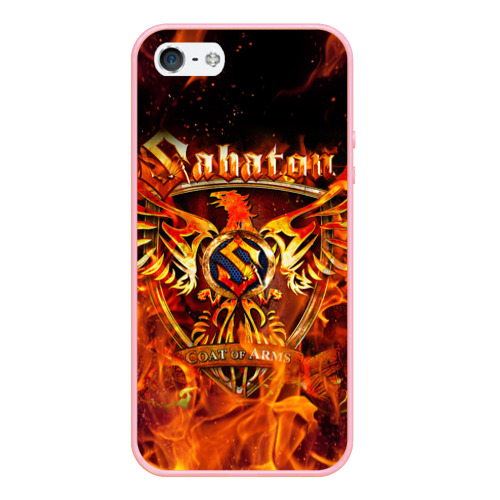 Чехол для iPhone 5/5S матовый Sabaton Сабатон, цвет баблгам